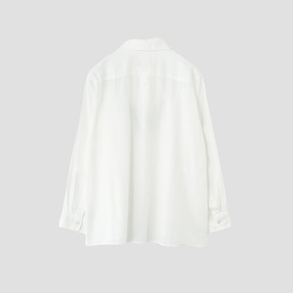PLAIN COTTON FLANNEL SHIRT
