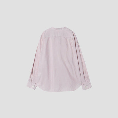 SILK COTTON STRIPE SHIRT