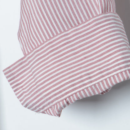 SILK COTTON STRIPE SHIRT