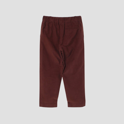 BRUSHED COTTON TWILL TROUSERS