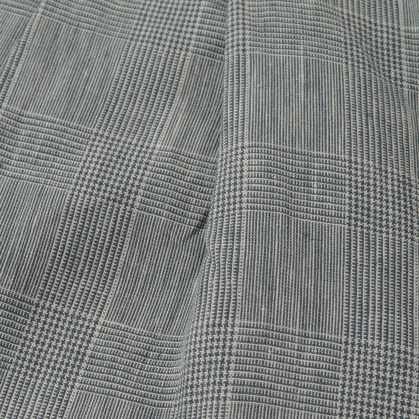 PRINCE OF WALES LINEN TROUSERS