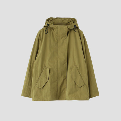 COTTON NYLON POPLIN BLOUSON