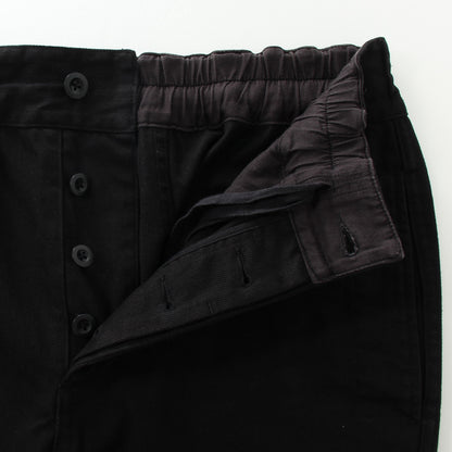 WORN COTTON DRILL TROUSERS