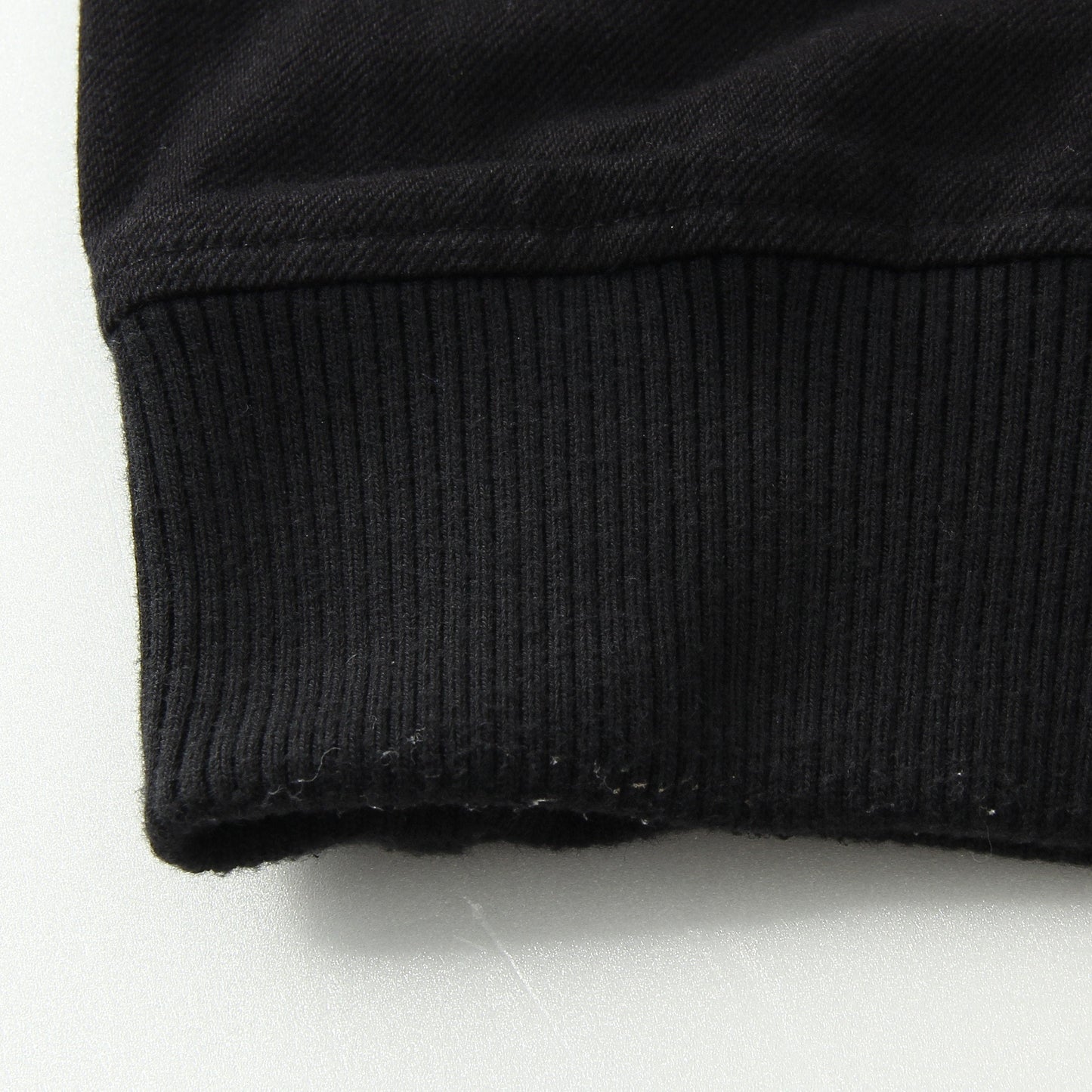 WORN COTTON DRILL TROUSERS