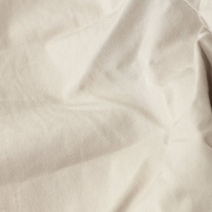 WASHED YARN DYE POPLIN TROUSERS