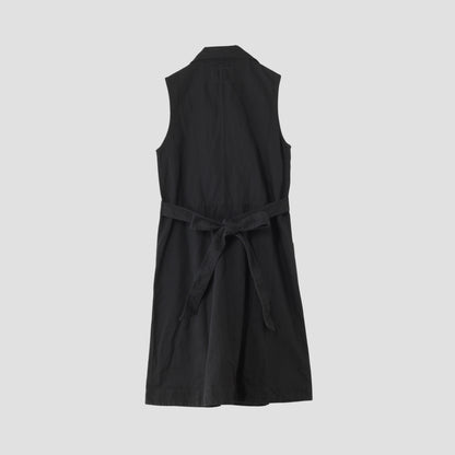 COTTON LINEN DRILL DRESS