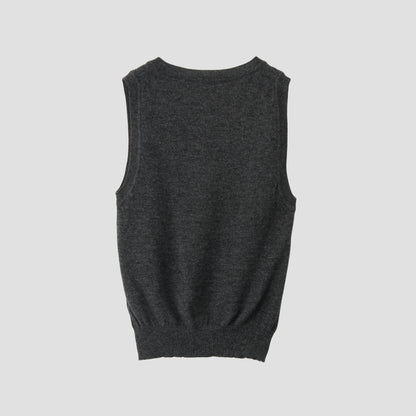 WOOL SLIPOVER KNIT