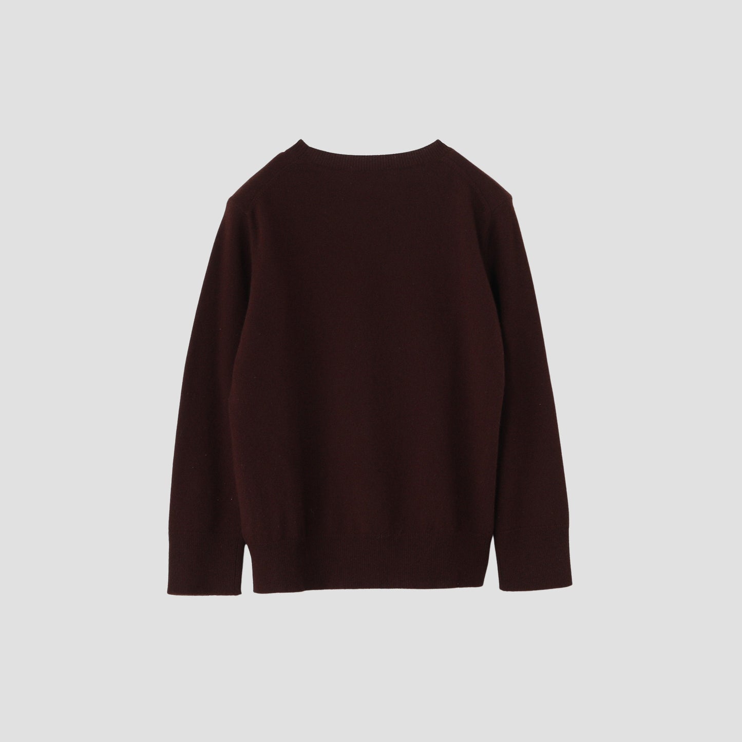 WOOL CASHMERE ARGYLE KNIT