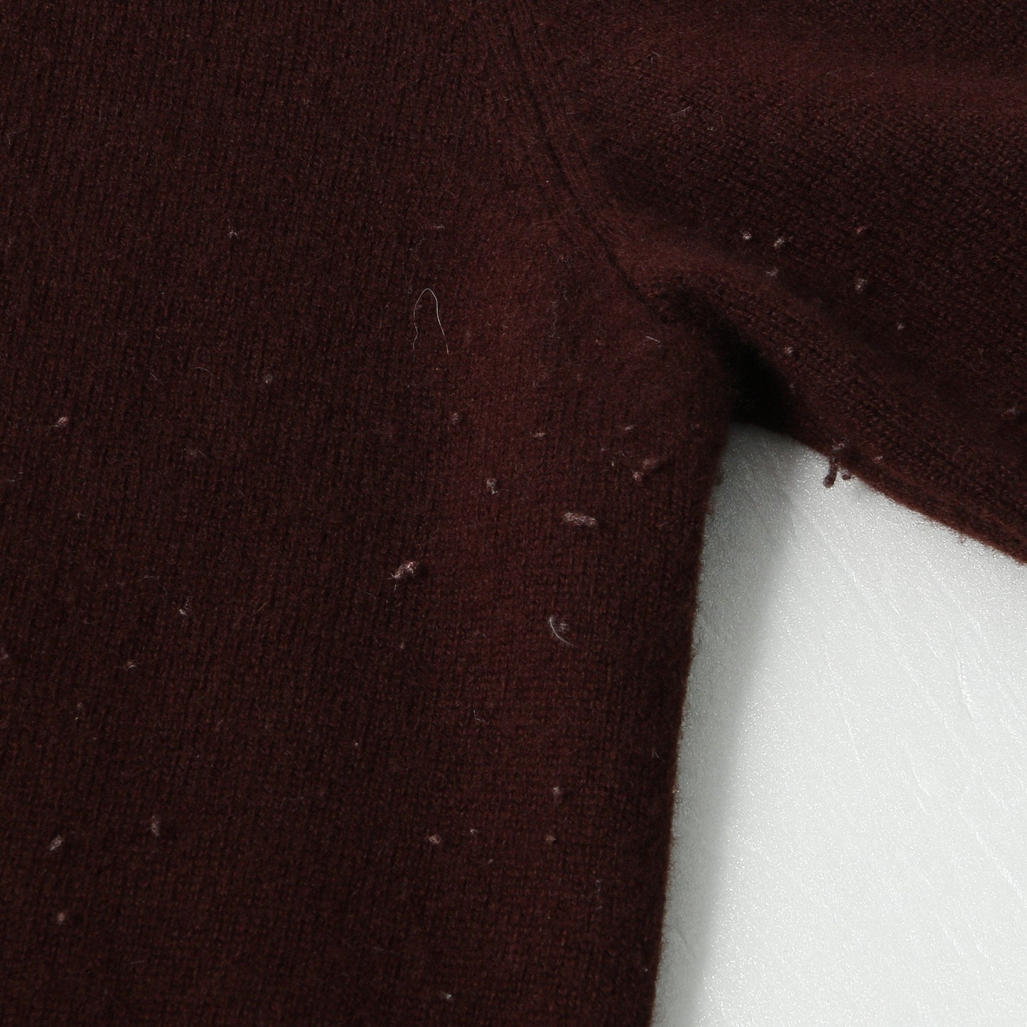 WOOL CASHMERE ARGYLE KNIT
