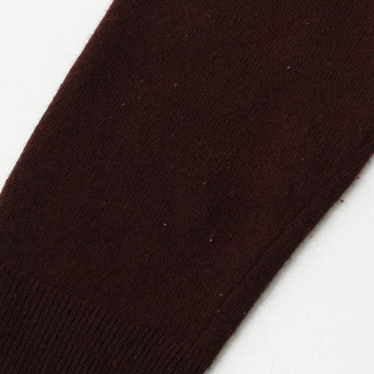 WOOL CASHMERE ARGYLE KNIT