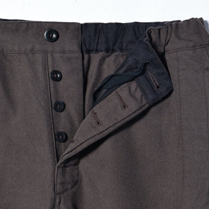 WOOL COTTON DRILL TROUSERS