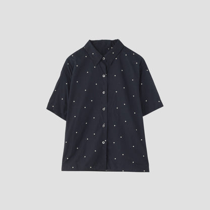 SPOT PRINT BATISTE SHIRT