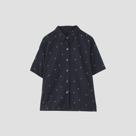 SPOT PRINT BATISTE SHIRT