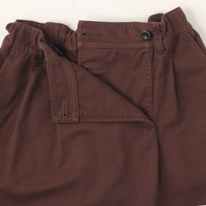 SOFT TWISTED YARN COTTON SKIRT