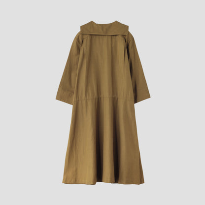 VISCOSE COTTON TWILL DRESS