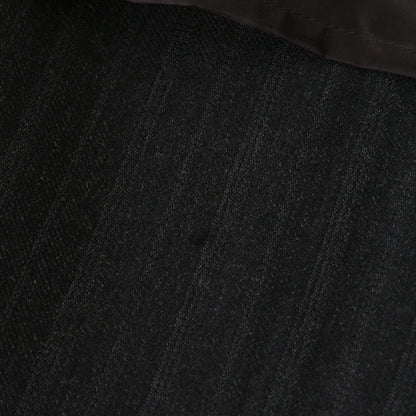 MORNING STRIPE WOOL TWILL TROUSERS