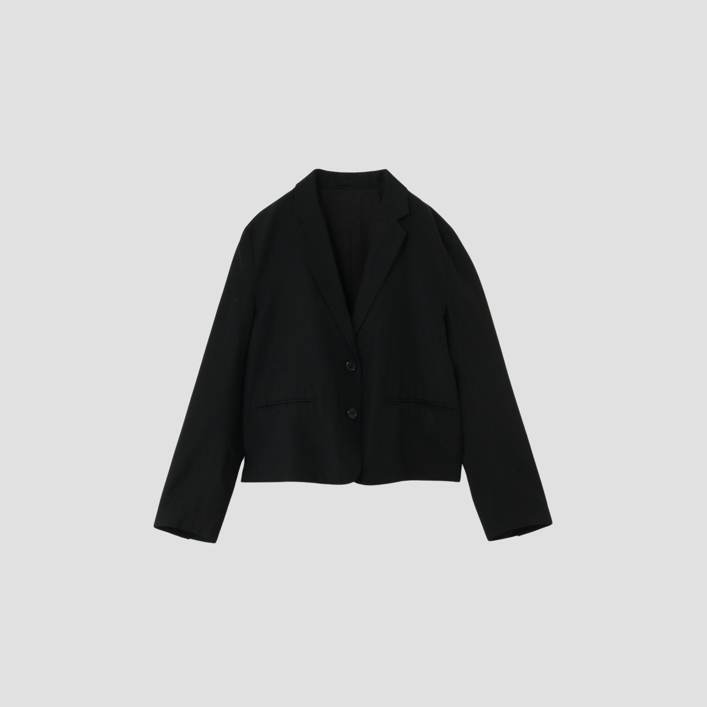 WOOL LINEN POPLIN JACKET