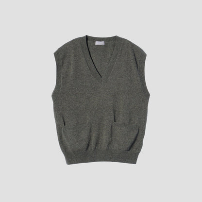 POCKET SLIPOVER KNIT