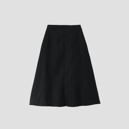 HIGH DENSE LINEN SKIRT