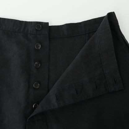 HIGH DENSE LINEN SKIRT