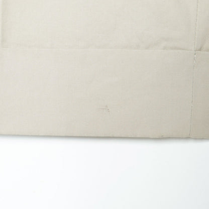 WASHED YARN DYE POPLIN TROUSERS