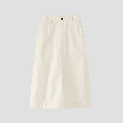 WORKWEAR COTTON TWILL SKIRT