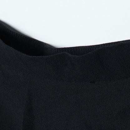 WOOL LINEN POPLIN SKIRT