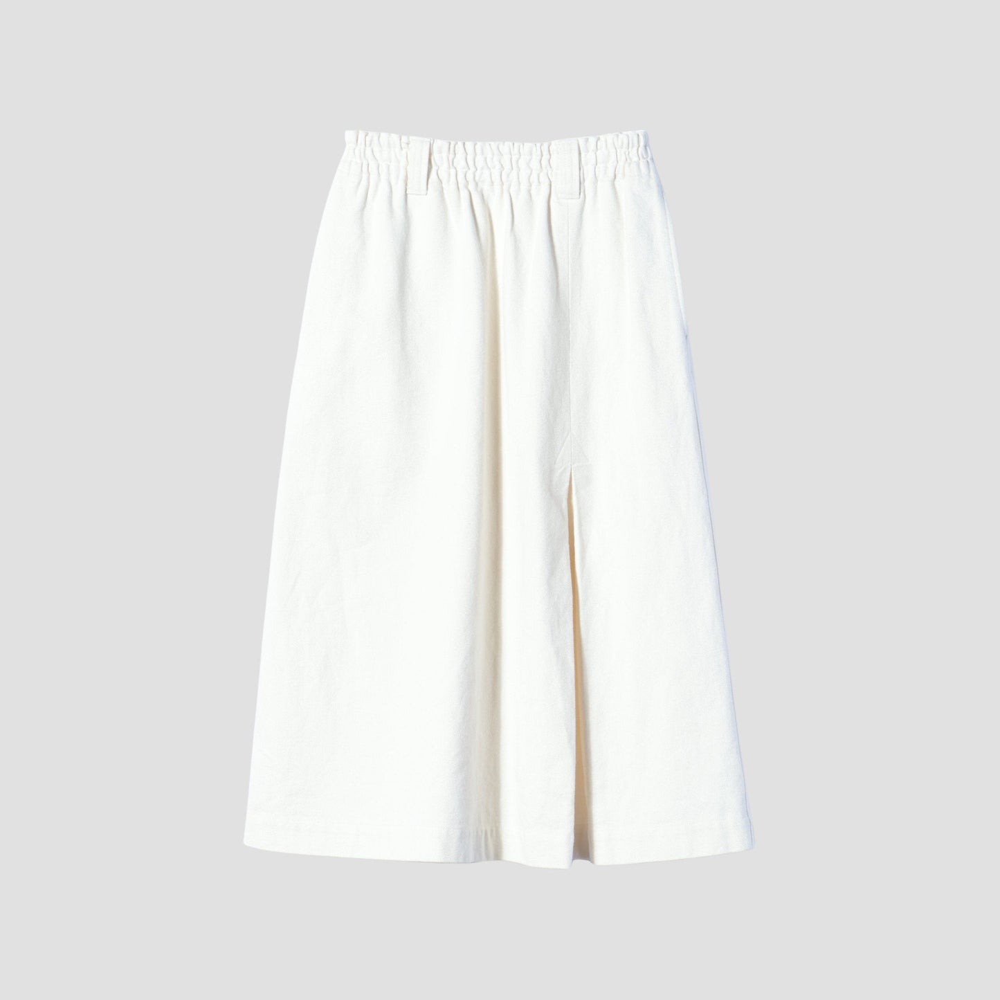 WORN LINEN COTTON DRILL SKIRT