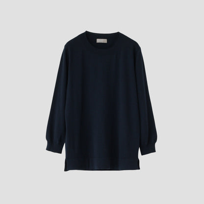 WOOL COTTON JUMPER KNIT