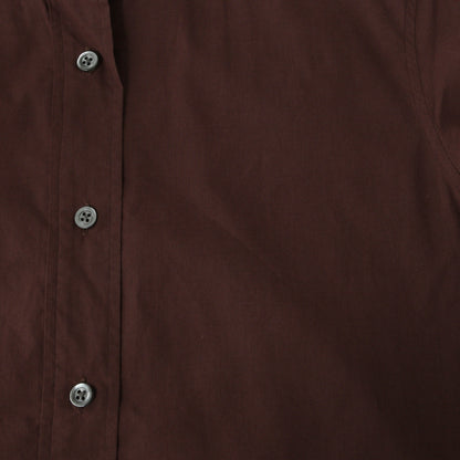 PIECE DYED WASHED COTTON SHIRT