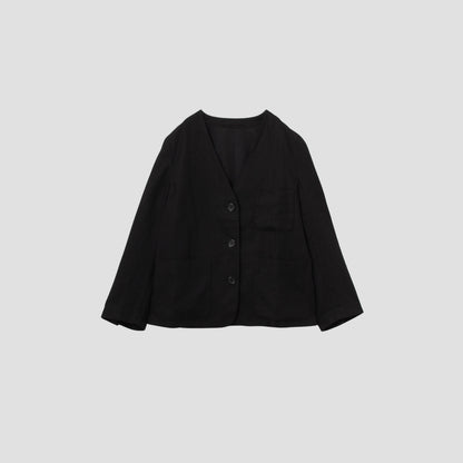 PLAIN LINEN JACKET