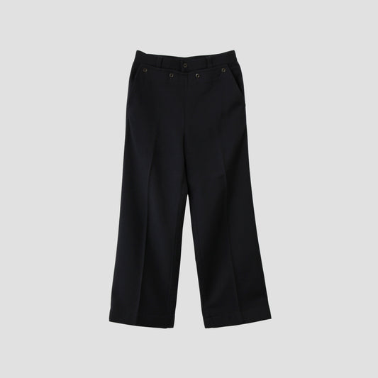WOOL SERGE TROUSERS