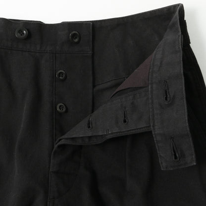WASHED COTTON DRILL TROUSERS