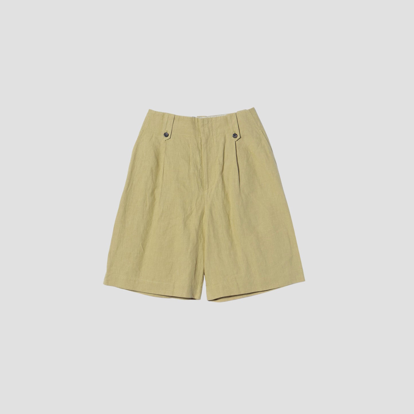 DENSE FINE LINEN POPLIN TROUSERS