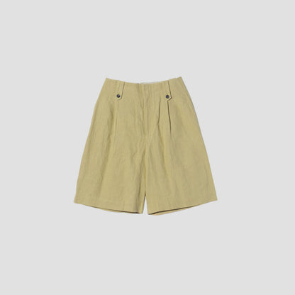 DENSE FINE LINEN POPLIN TROUSERS