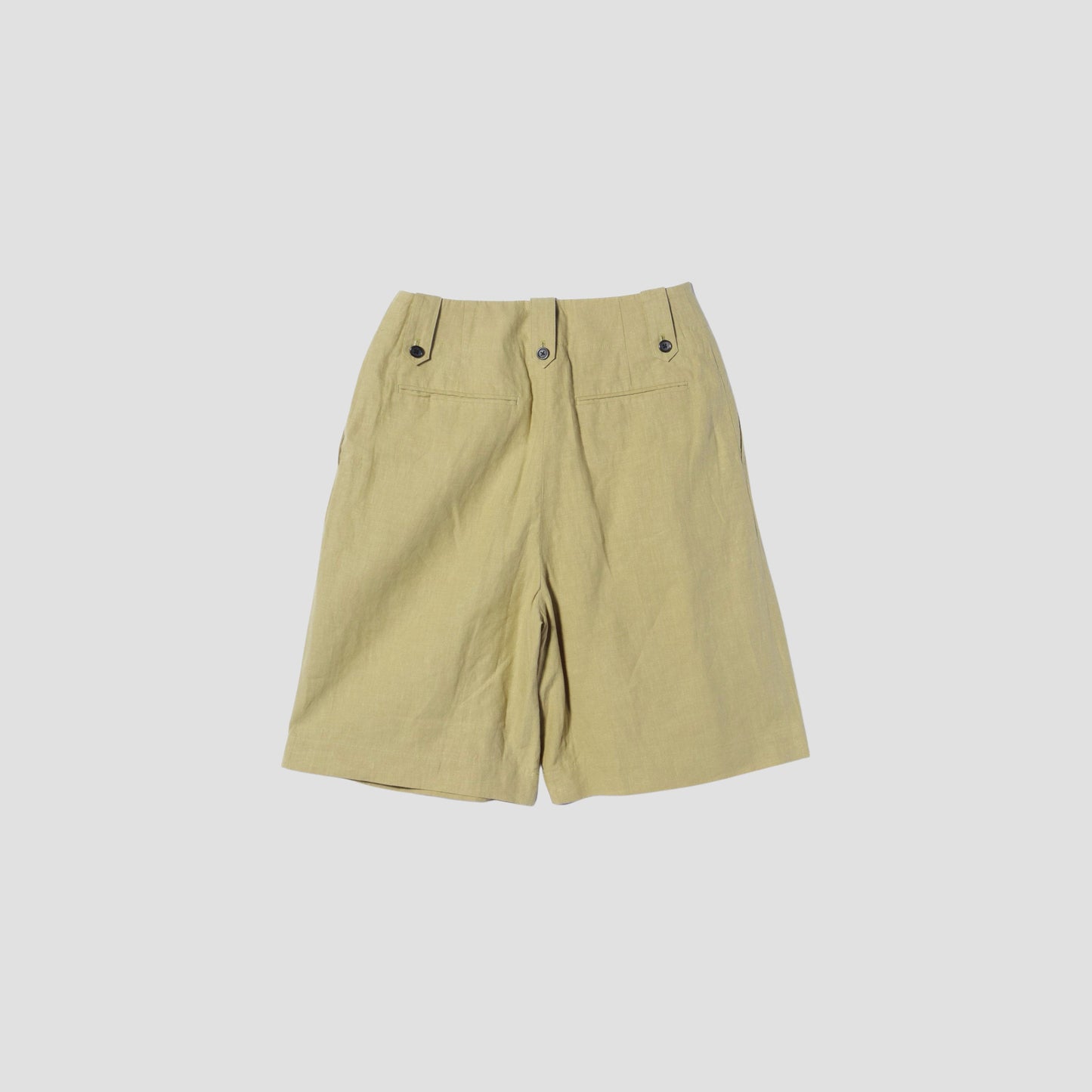 DENSE FINE LINEN POPLIN TROUSERS