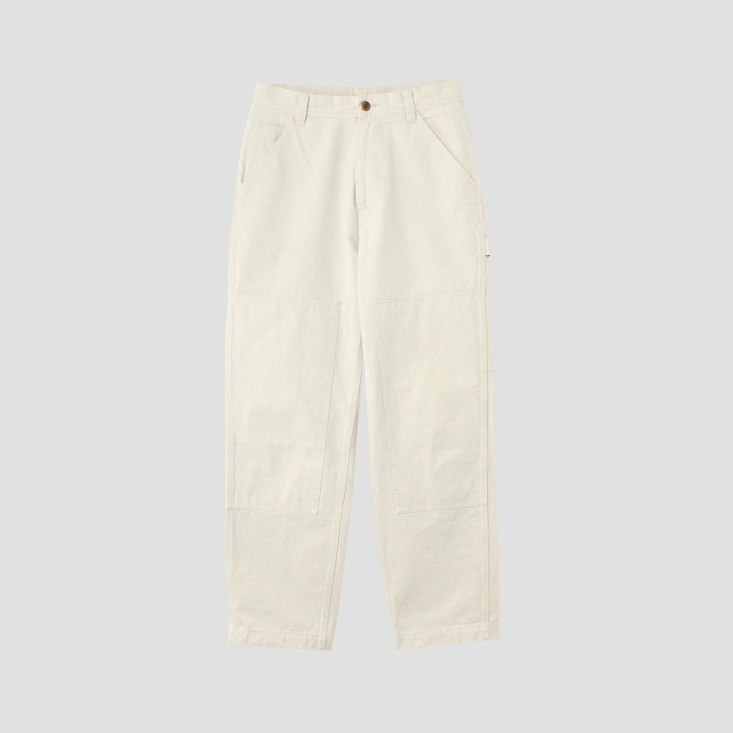 NATURAL DENIM TROUSERS