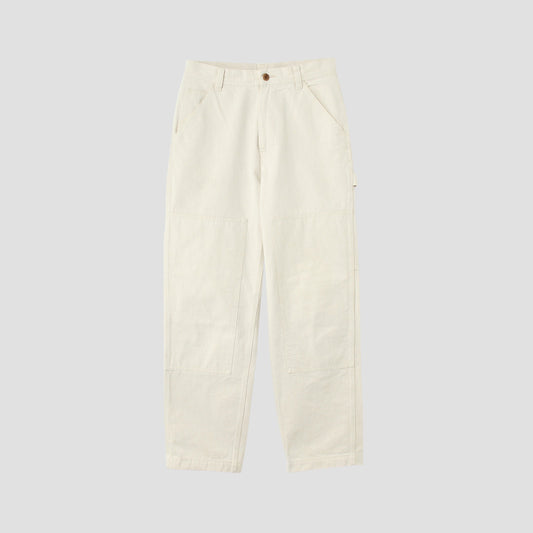 NATURAL DENIM TROUSERS