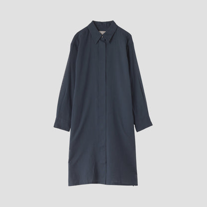 SILK COTTON GAUZE DRESS