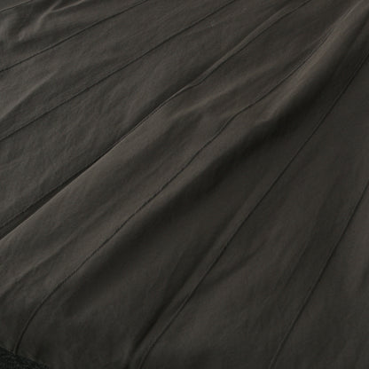 COTTON SILK POPLIN SKIRT
