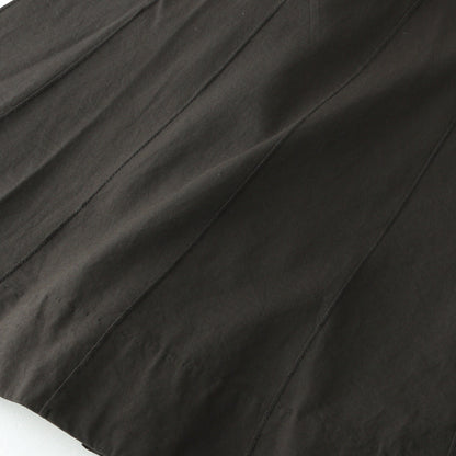COTTON SILK POPLIN SKIRT
