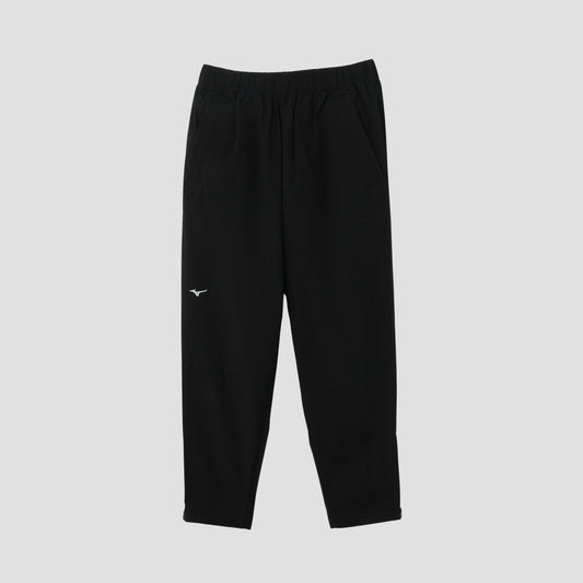STRETCH POLYESTER HEAVY POPLIN TROUSERS