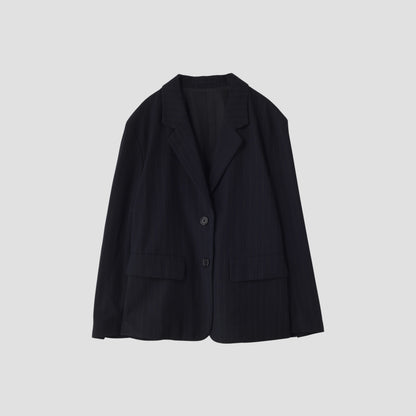 WOOL PINSTRIPE JACKET