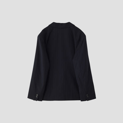 WOOL PINSTRIPE JACKET
