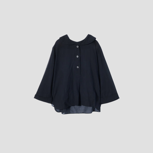 COTTON SILK CHIFFON SHIRT