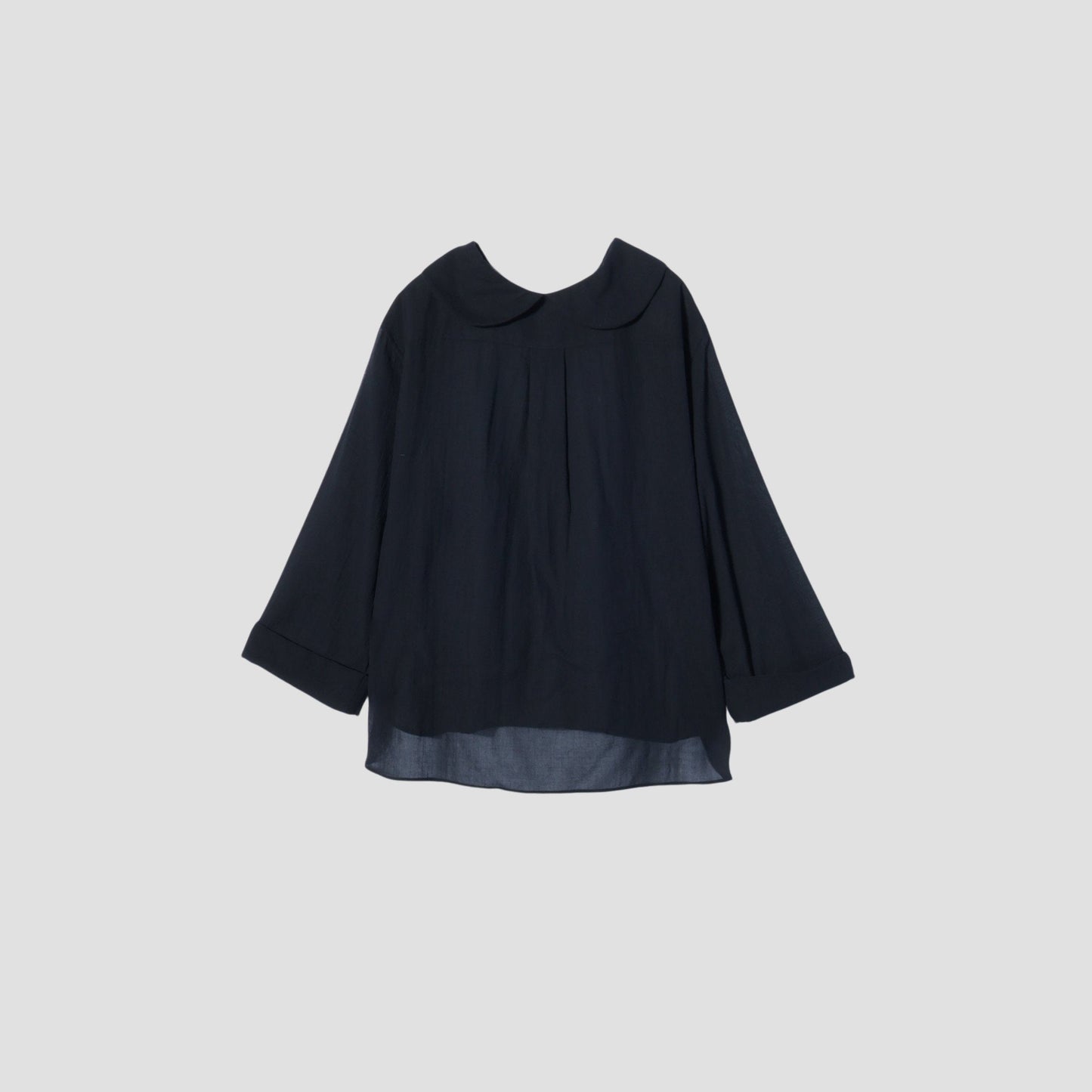 COTTON SILK CHIFFON SHIRT