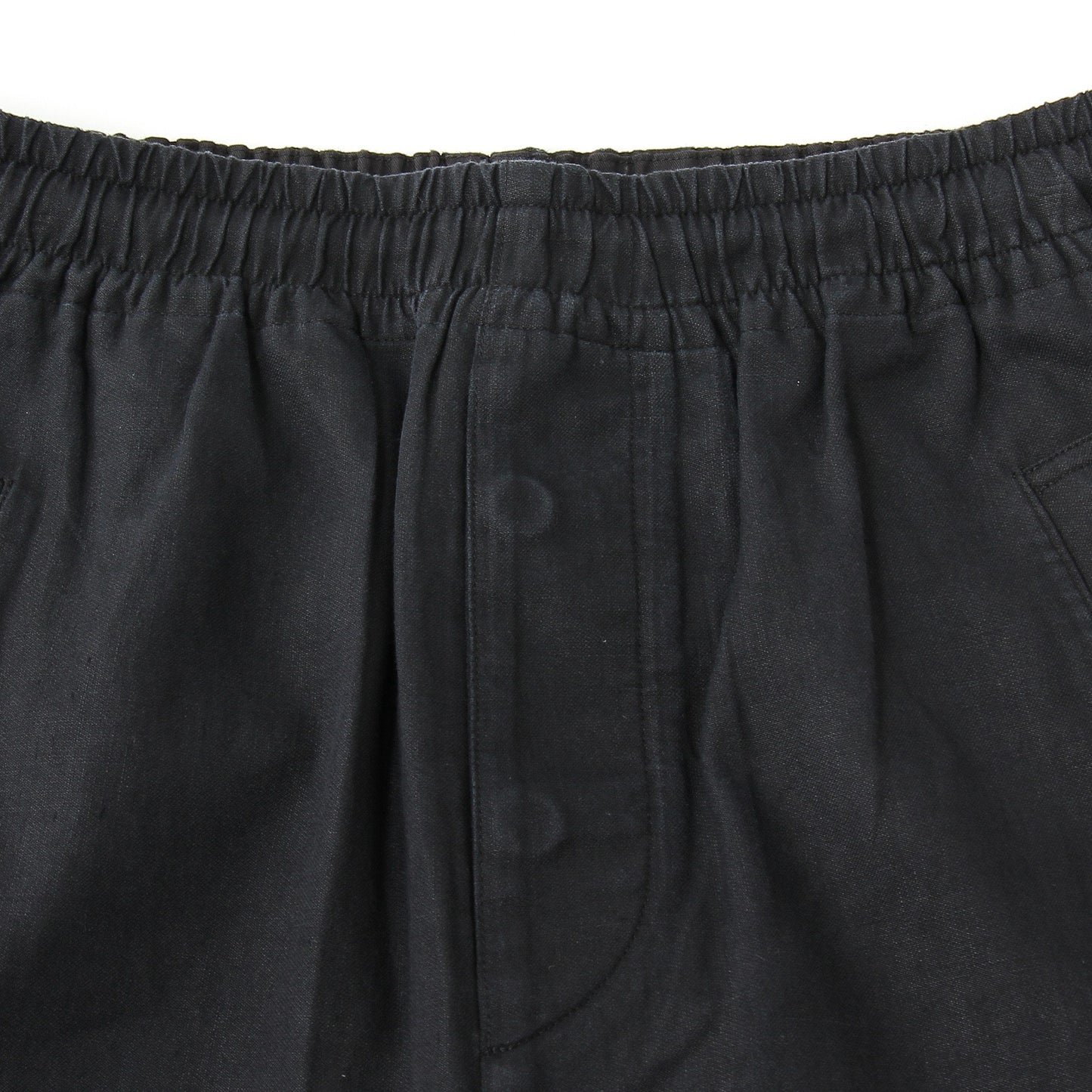 LINEN COTTON TWILL TROUSERS