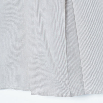 FINE STRIPE COTTON SILK SHIRT