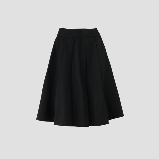 COTTON LINEN DRILL SKIRT