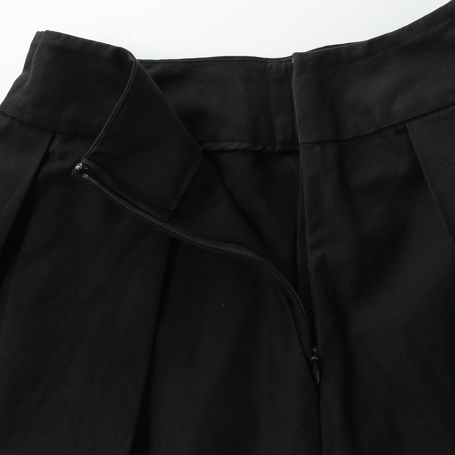COTTON LINEN DRILL SKIRT